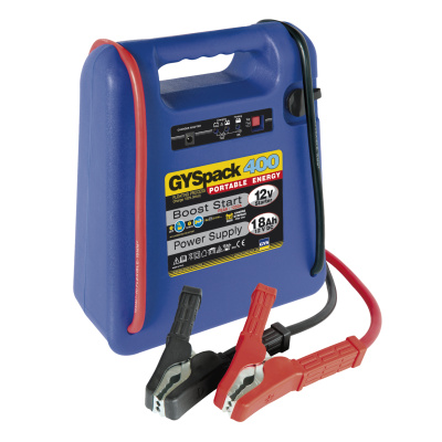 GYSPACK 400 Пусковое устройство (12V, 480А/1250A,7кг) GYSPACK 400 Пусковое устройство (12V, 480А/1250A,7кг)