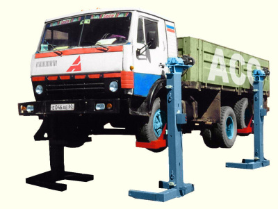 Подкатные колонны АО "Автоспецоборудование" ПП-16 (4 шт по 4т.) Подкатные колонны АО "Автоспецоборудование" ПП-16 (4 шт по 4т.)