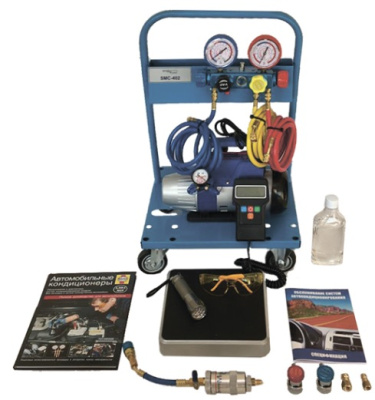 Установка для заправки автомобильных кондиционеров System Mobil Cleaning SMC 401-1 Установка для заправки автомобильных кондиционеров System Mobil Cleaning SMC 401-1