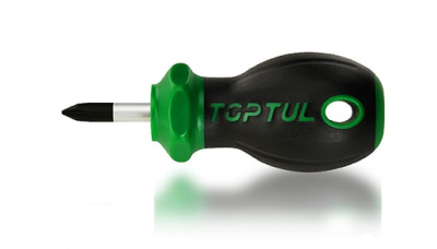 Отвертка крестовая "бочка" PH2x25 мм серии Pro-Plus TOPTUL FBBF0203 Отвертка крестовая "бочка" PH2x25 мм серии Pro-Plus TOPTUL FBBF0203
