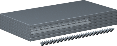 Полка оцинкованная для стеллажа 05.155G Полка оцинкованная для стеллажа 05.155G